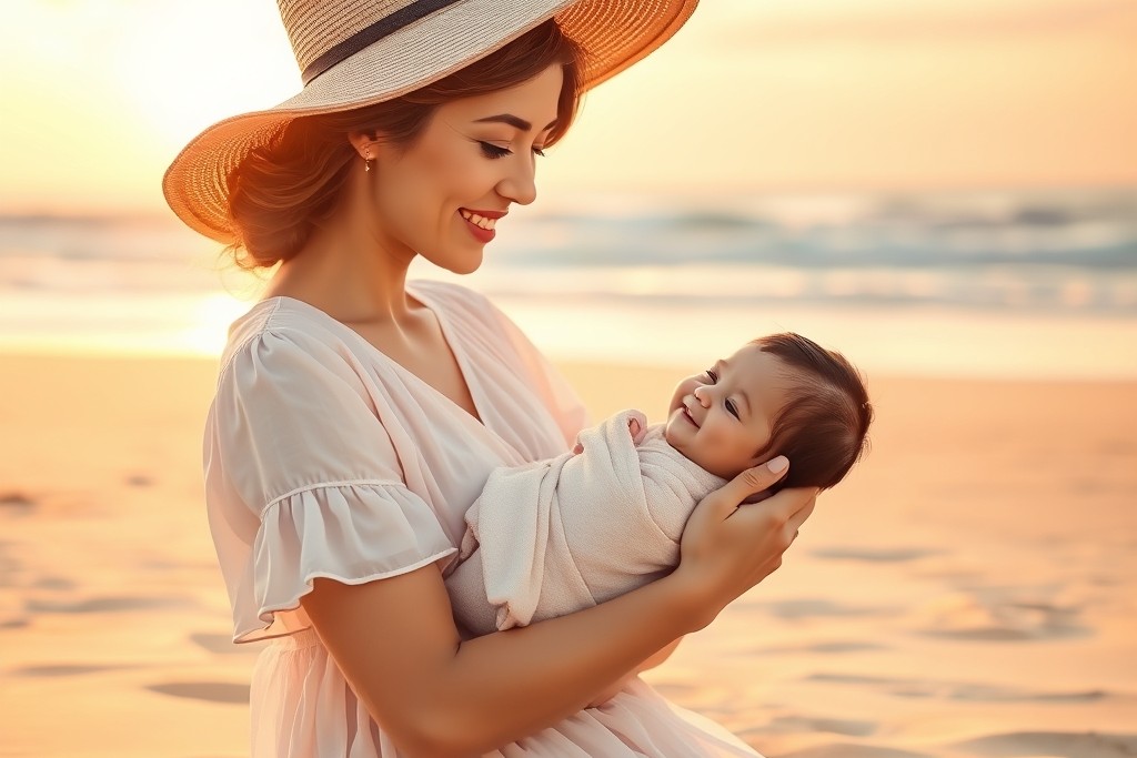 Como aliviar a queimadura solar de um bebê